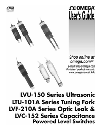 Thumbnail of document Manual - LVC-152-R Economical Capacitance Level Switches Selectable NO or NC